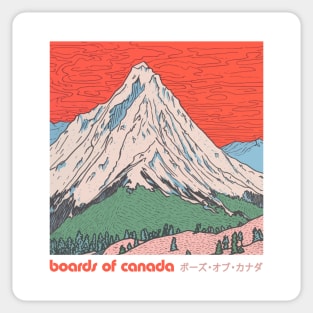 ≈ Boards of Canada Retro Artwork Design ≈ Sticker